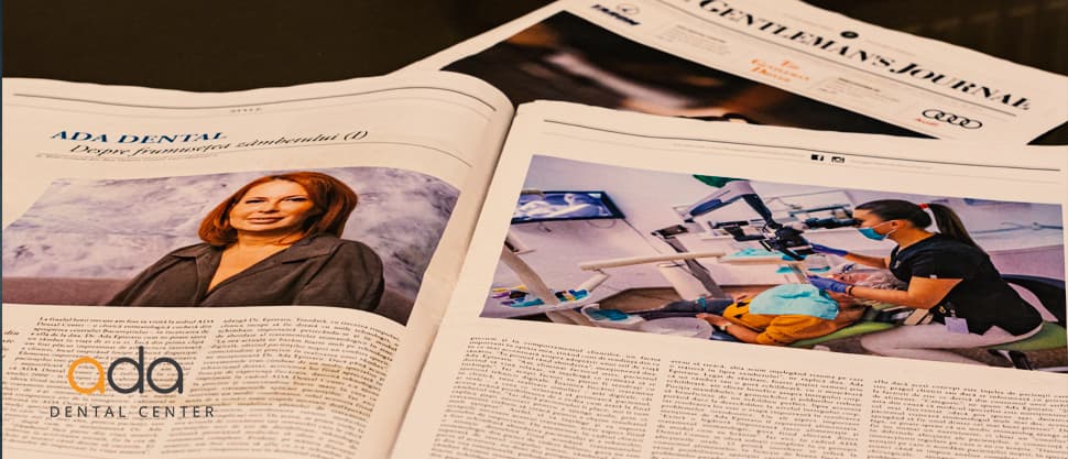 Profesionalismul si experienta Smile by Ada in revista The Gentleman's Journal