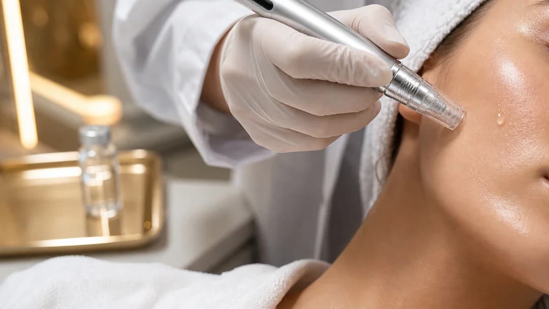 Tratament facial regenerativ cu exozomi și microneedling la Smile by Ada, Sector 2 București