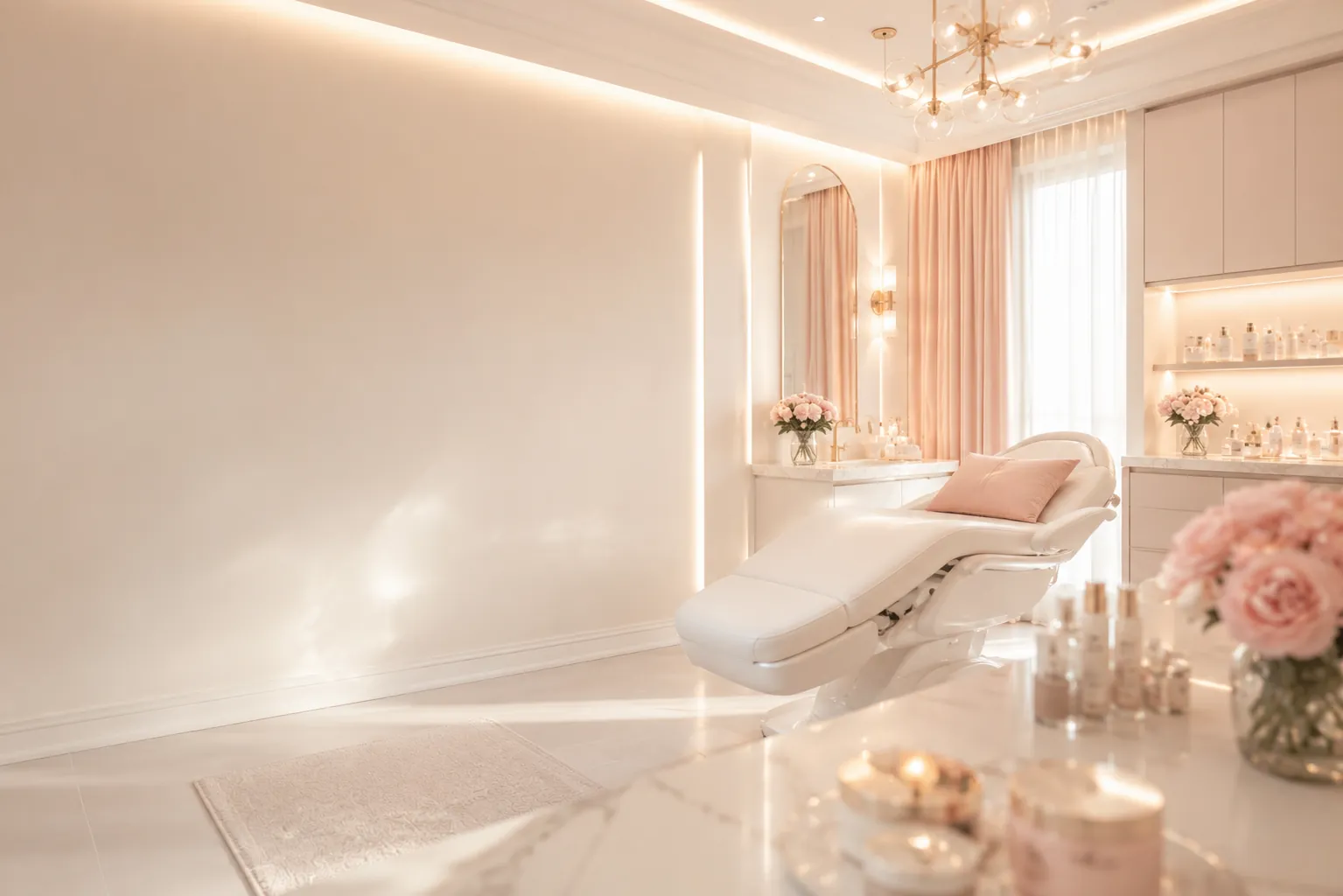 Cabinet de cosmetică medicală Derma la Smile by Ada, ambianță premium