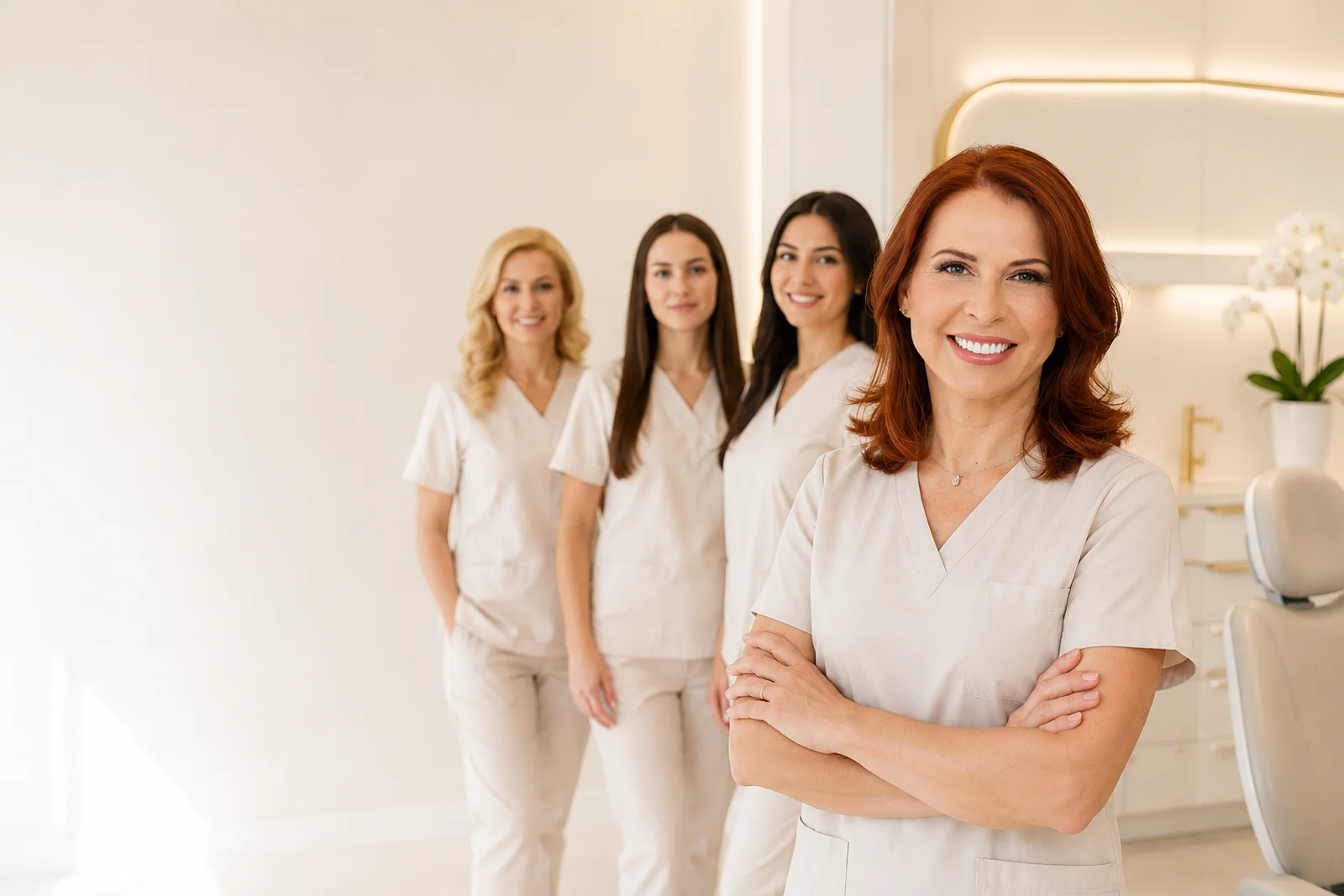 Echipa Smile by Ada, condusă de Dr. Ada Epistatu
